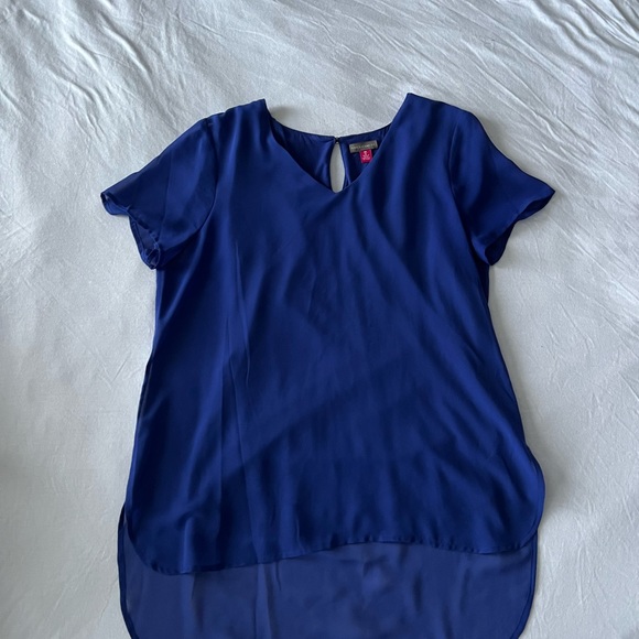 Vince Camuto royal blue shirt, size medium. - Picture 1 of 4